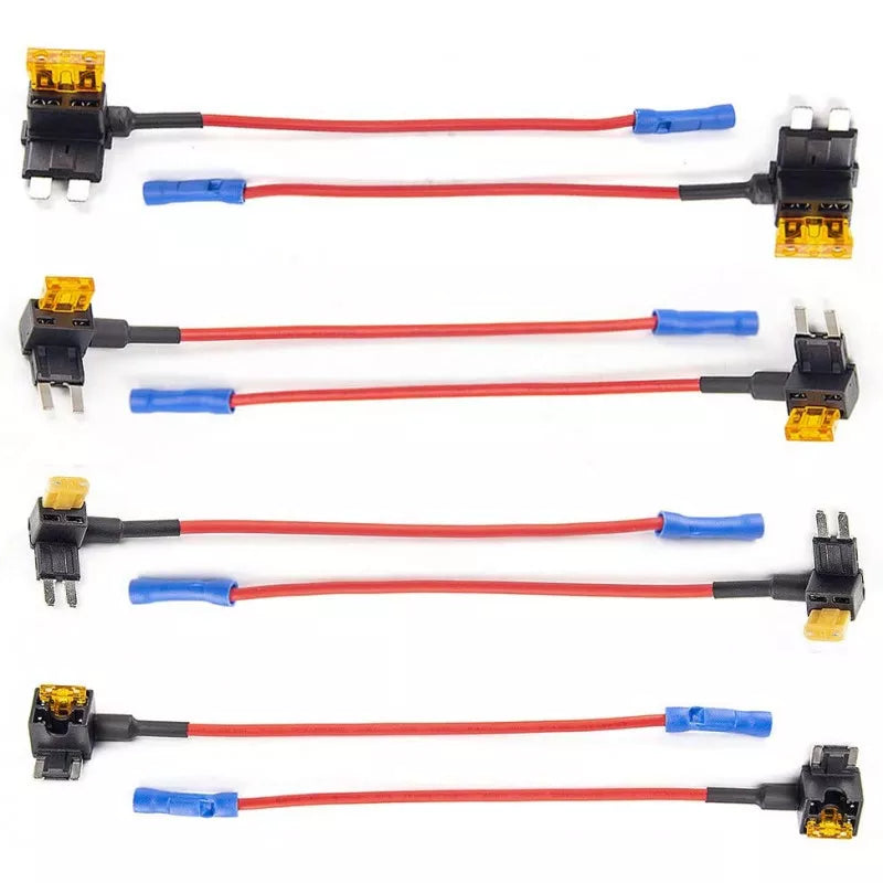 Multi Pack of 8 Various Sized Fuse Jumper Tap Kit