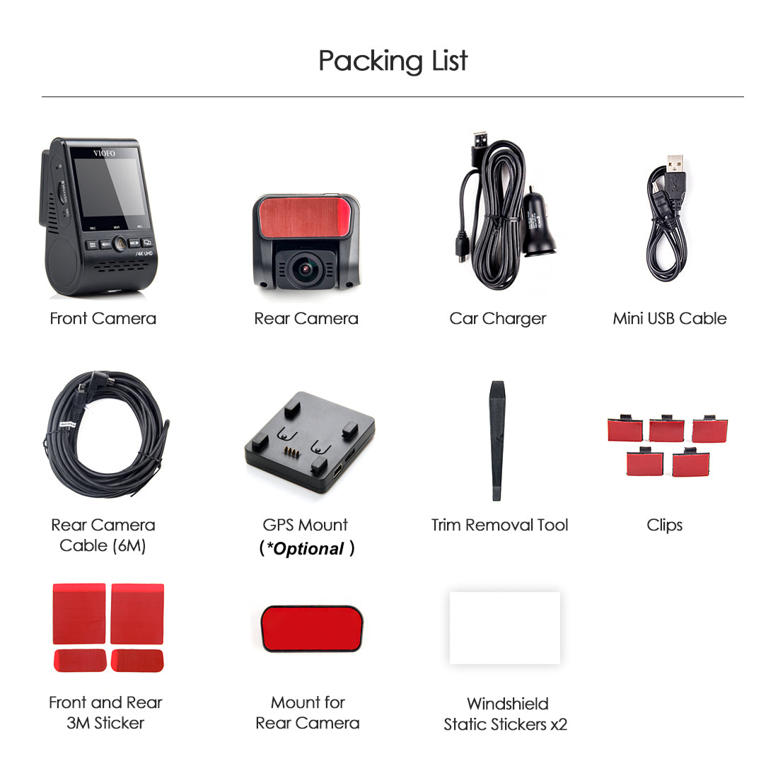 VIOFO A129 Plus 1CH - 2K Quad-HD Front Only Dash Camera