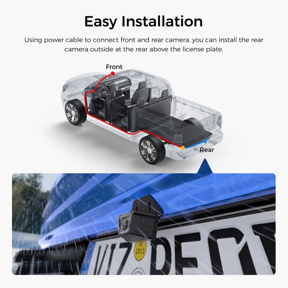 VIOFO RWC200 Waterproof Rear Camera (9.5m)