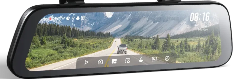 70mai S500 - 9.35" Rearview Dash Cam with SONY STARVIS 2™