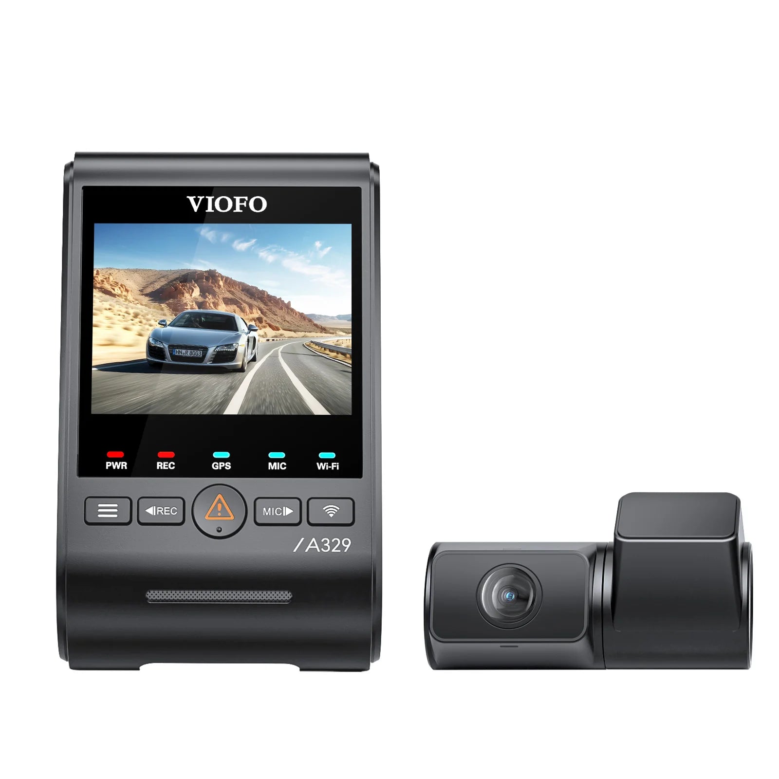 VIOFO A329 Pro 2CH - 4K 60FPS Ultra-HD Sony STARVIS™ 2 Front & Rear Dash Cam