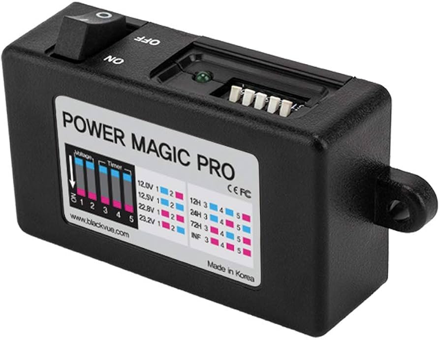 Genuine Blackvue Power Magic Pro (PMP) Voltage Monitoring Device (Suits S Series Models)