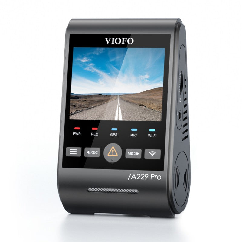 VIOFO A229 Pro 3CH - 4K Ultra-HD Sony STARVIS™ 2K Front, 2K Rear, FHD Interior