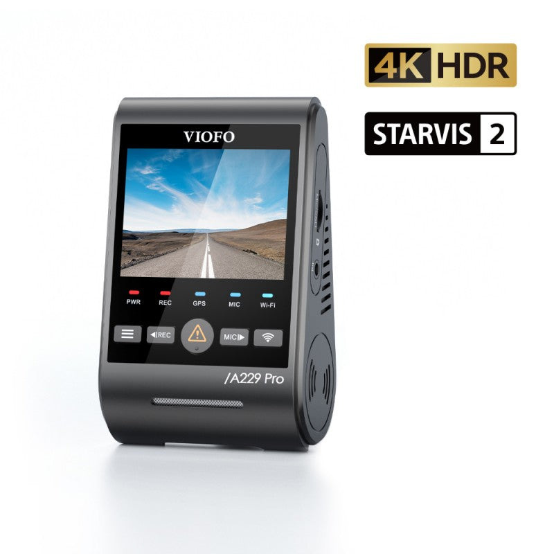 VIOFO A229 Pro 1CH - 4K Ultra-HD Sony STARVIS™ 2